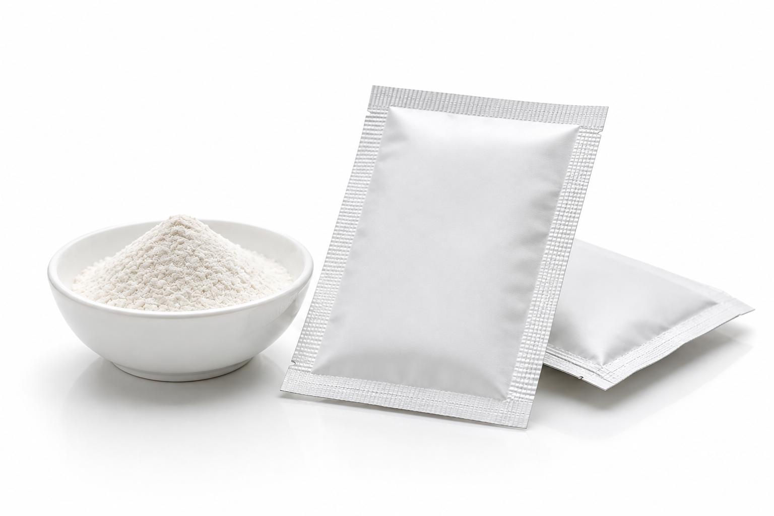 Powder and granule sachet packaging